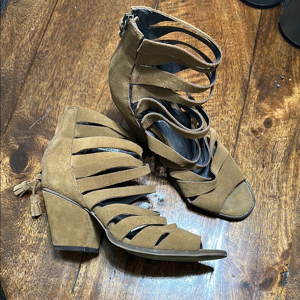 Free People Boho Strappy hybrid bootie Women's Heels